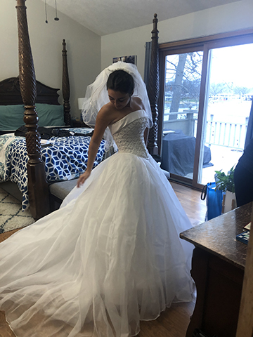 used bridal dress