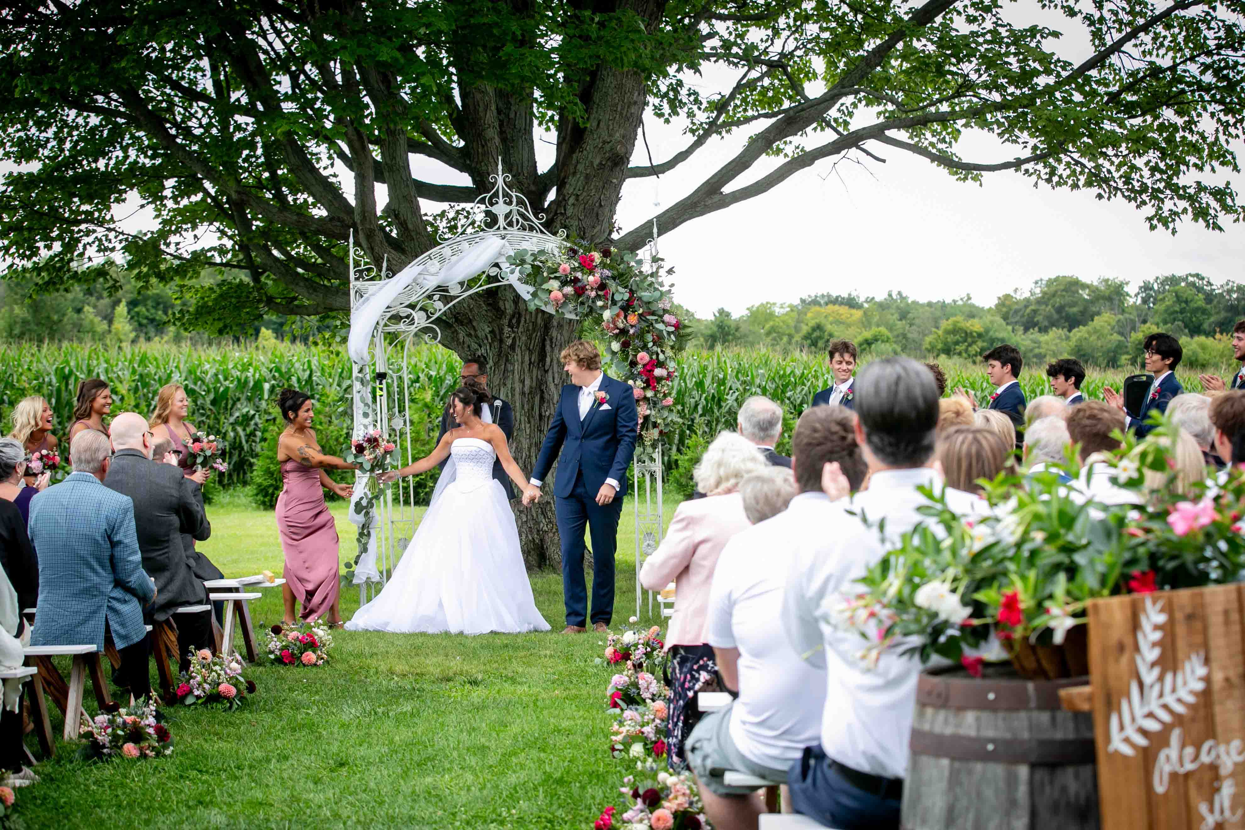 bride and groom