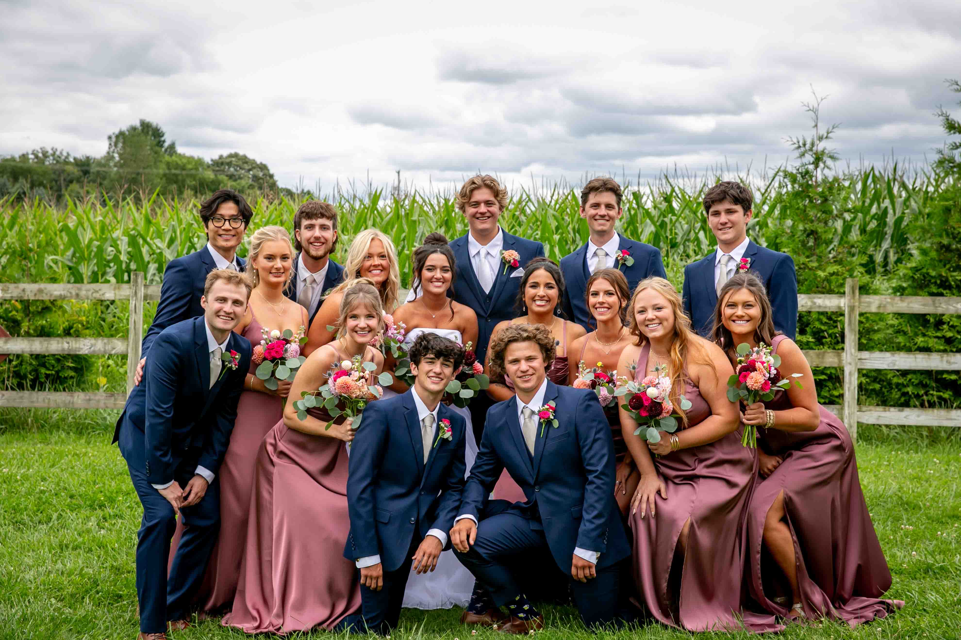 BRIDAL party pictures