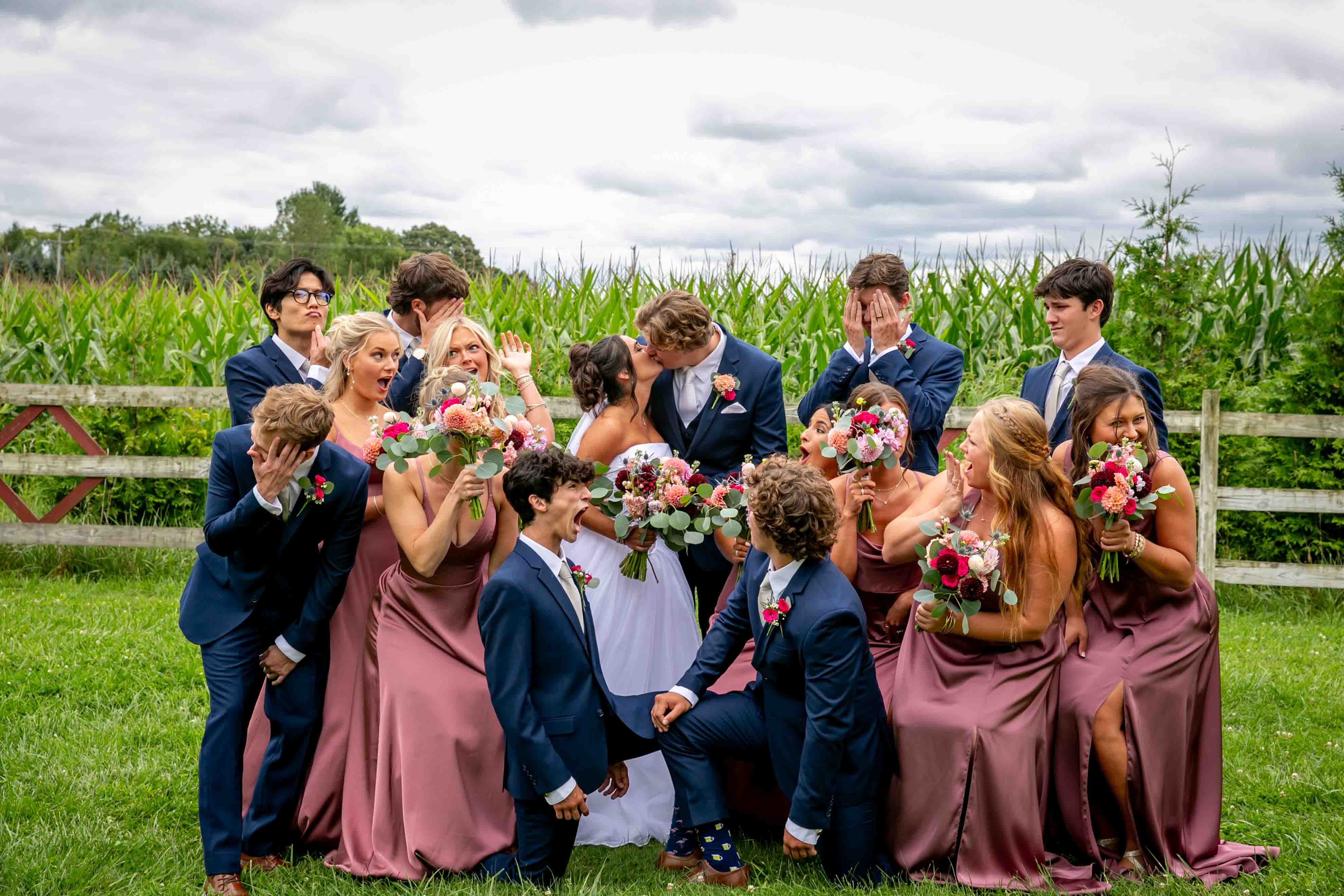 BRIDAL party pictures